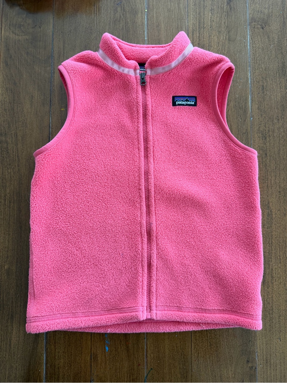 Patagonia Bright Pink Fleece Vest